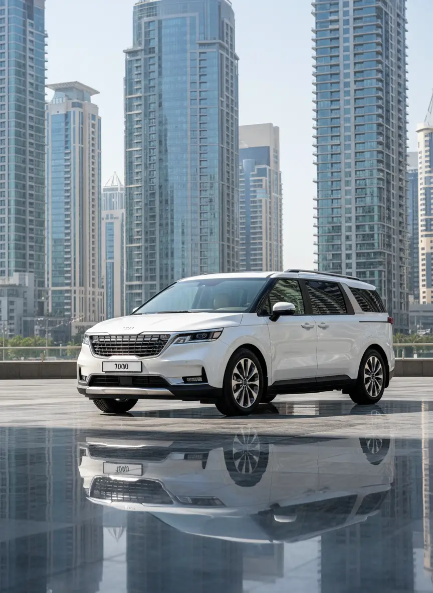 Kia Carnival — 7 Seater Car Rental Dubai Main